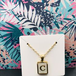 New Monogram Initial Necklace 