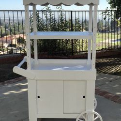 Snack Cute Wooden Cart 