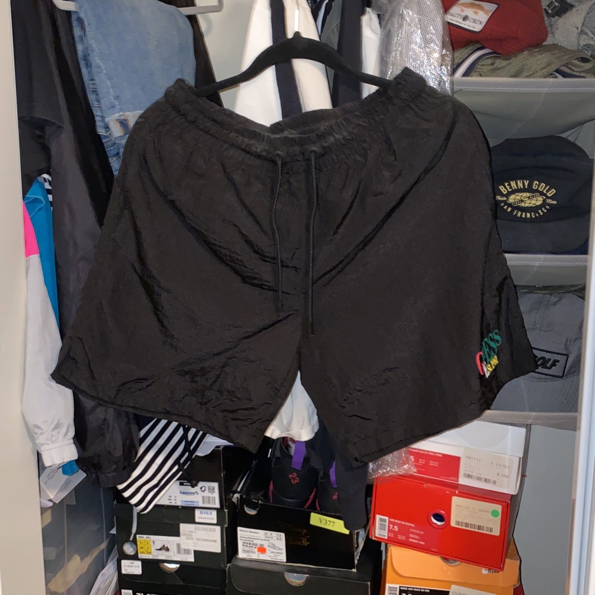 Guess nylon shorts 1981