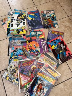 Batman vintage comic books DC