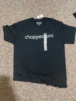 Men’s Large black “chopped unc” Spencer’s Tee