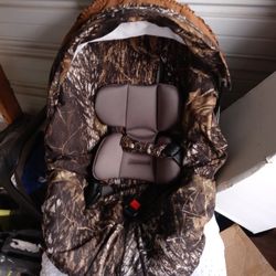 Camo New Car Seat. Custom