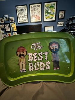 Cheech & Chong Rolling TV Tray