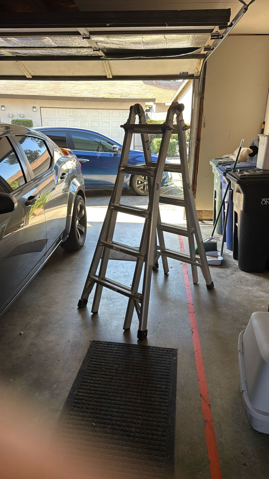  Werner 17ft multi-position ladder