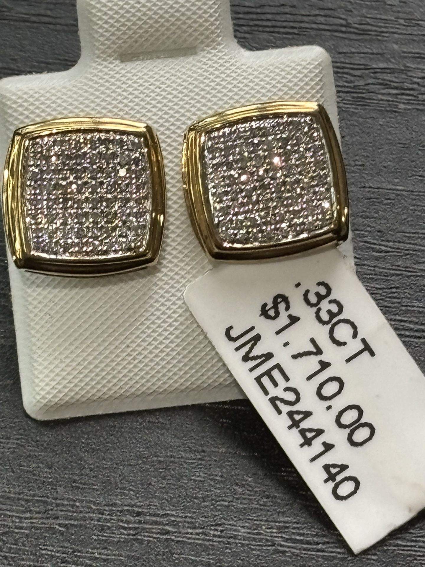 Diamond Stud Earrings