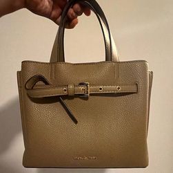 Michael Kors pebbled leather crossbody purse