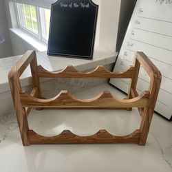 Wooden Wine Rack 