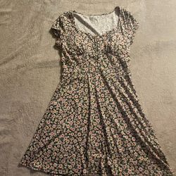 dress cute floral corset dress