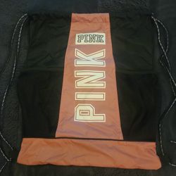 PINK Drawstring Backpack