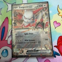 Ascended Heroes Zangoose ex 167