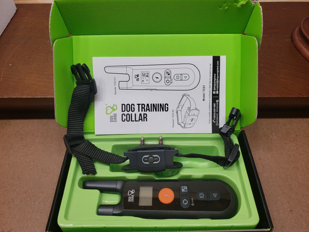 New Dog Training Collar Model # TC01