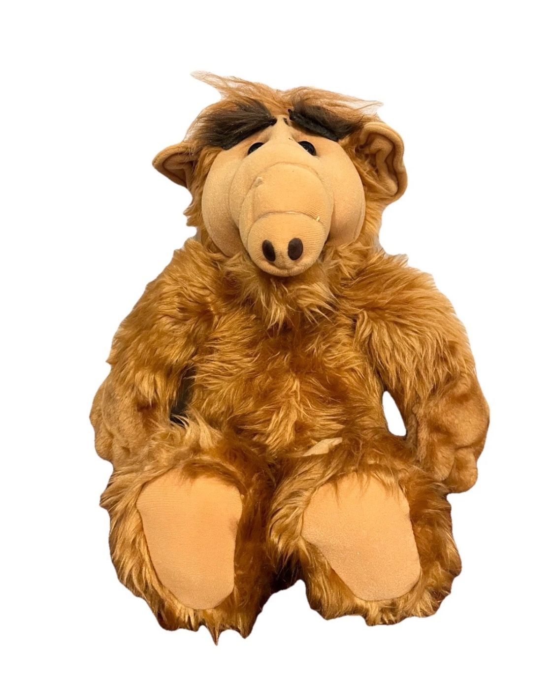 Vintage 80s 1987 Coleco Talking Stuffed Alf Voice Box Plush Toy Untested