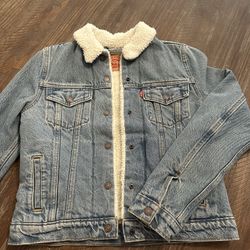 Levi Sherpa Denim Jacket 