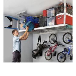 4' x 8' Overhead Garage Storage Rack
