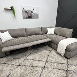 Gray Sectional Couch - Free Delivery 