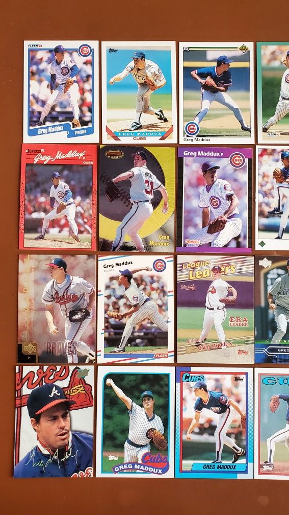 Baseball Cards - Greg Maddux