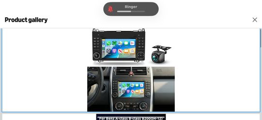 New 8core 6+128G for Mercedes Benz Sprinter 2006-2016 W169 W245 W639 W906 Vito Viano B200 Android 15 Car Stereo Wireless Carplay Android Auto,7“ for B