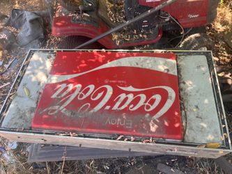 Coco cola sign