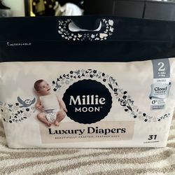 Millie Moon Sz 2 diapers 