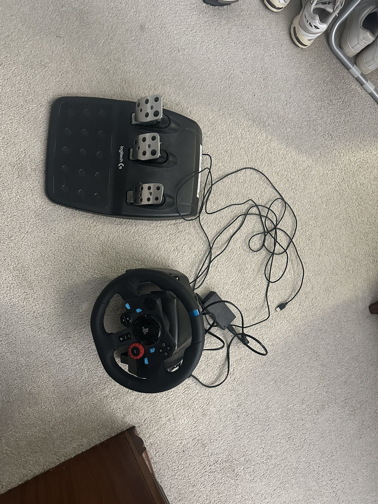 Logitech G29 Race Wheel and Pedals