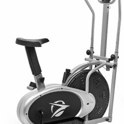 Exercise Bicycle With Elliptical Poles For Arms I Can Deliver