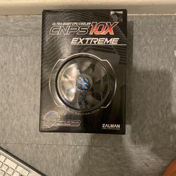 NEW SEALER ZALMAN ULTRA QUIET CPU COOLER CNPS 10X Extreme