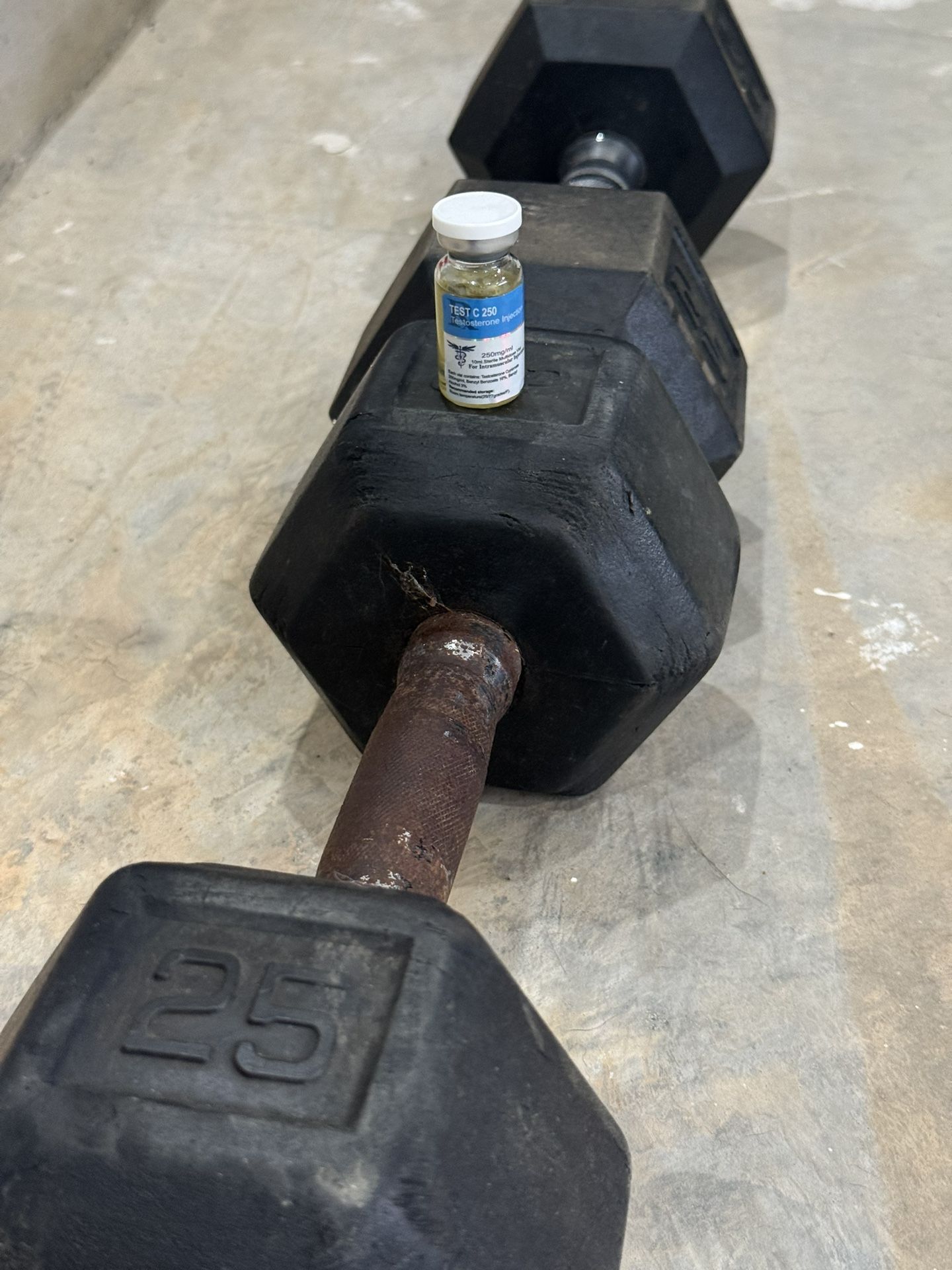 Dumbbells Oil Testosterone Booster