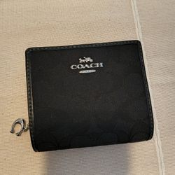 Coach Signature Jacquard Wallet
