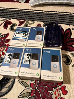 Ring Battery Doorbell Pro – Lot of 5