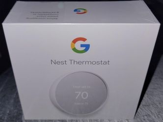 Google Nest Smart Thermostat in Snow Color - NEW