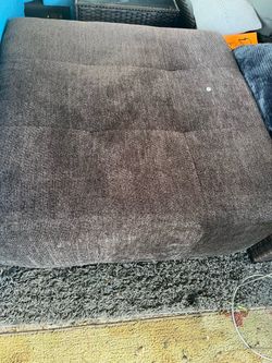 Dark Gray 3 x3 ottoman