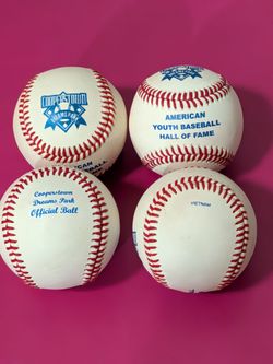 Cooperstown Dreams Park Official Hall of Fame Baseballs.