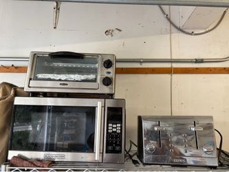 Toaster and microwave