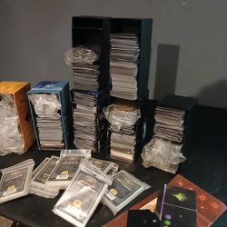 Magic Cards With Extra Card Covers