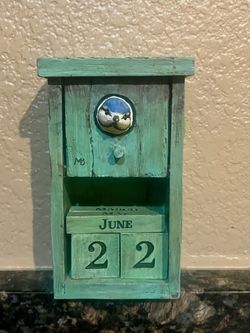Hallmark Woden Desk Calendar Marjolein Bastin Nature's Sketchbook Perpetual.