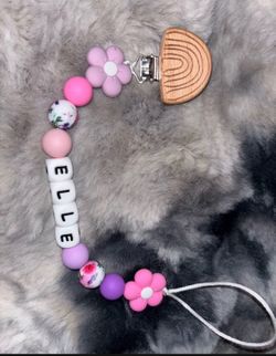 Custom pacifier clips & teething toys
