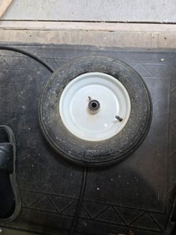 Replacement wheel barrel  wheel