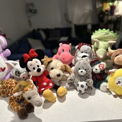 12 Stuffed Animals For $15 