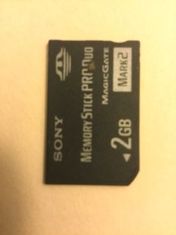 SONY Memory stick pro 2GB / Magic Gate * visit for more 😁👍