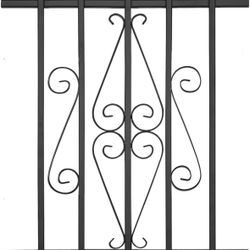 2 pack Window Security Bars Guards