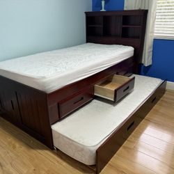 Beckford Kids Trundle Bed (Mattress’s Optional) 