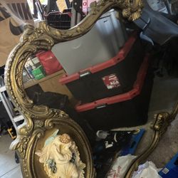 Antique mirror
