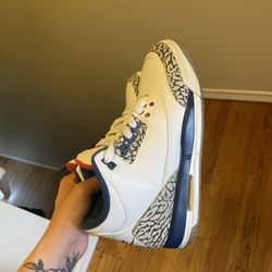 Jordan 3 True Blue Size 4.5Y