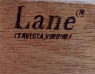 Lane solid wood end table Thumbnail