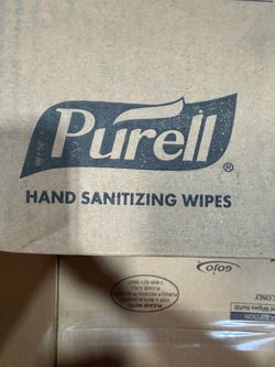 Purell Hand Sanitizing Wipes Refills For High-Capacity Dispensers, Citrus Fragrance, 1,700 Wipes Per Pouch, Case Of 4 Pouches