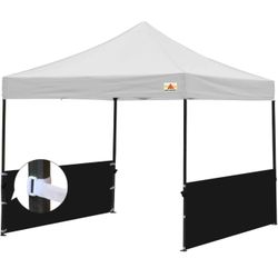 ABCCANOPY Half Walls for Pop Up Canopy Tent, 2 Packs, Black