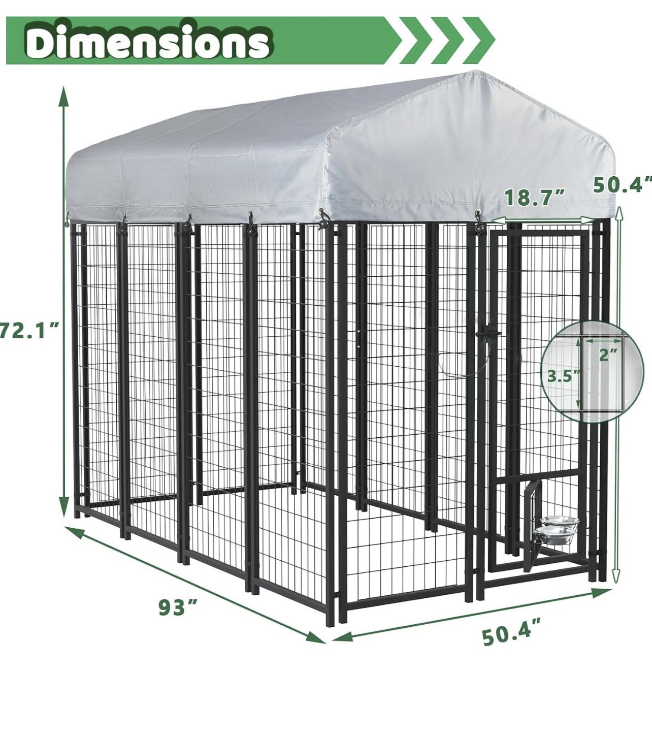 Outdoor Dog Kennels New In the Box 