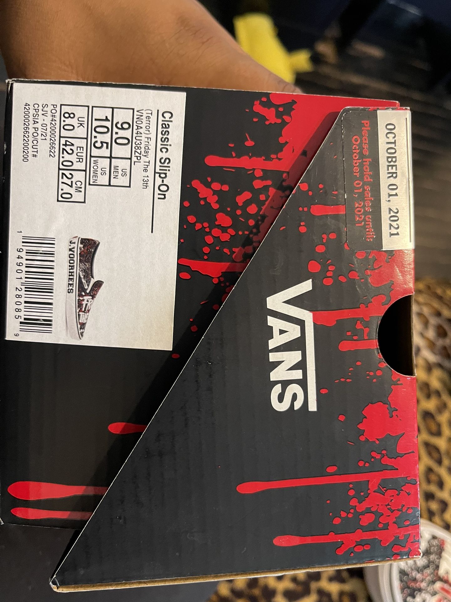 Vans J. Voorhees Graphic Slip-Ons -X House of Terror Friday the 13th 253 Best Horror Movie Quotes of All Time - Parade main image 4