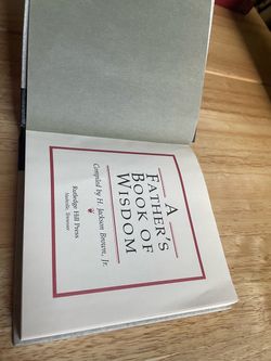 A Father's Book of Wisdom by H. Jackson Brown Jr.