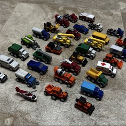 Driven by Battat Mini cars and trucks. Total 32 Pieces From Target